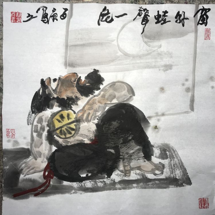 |古拙苍劲 内蕴神秀——梁百庚人物画欣赏（之十）