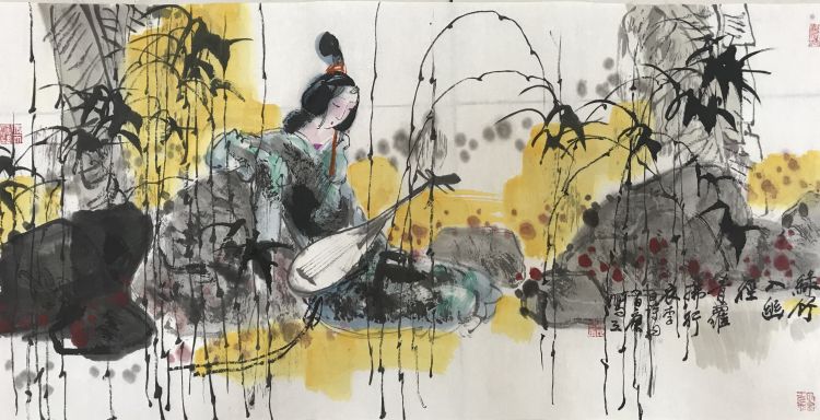 |古拙苍劲 内蕴神秀——梁百庚人物画欣赏（之十）