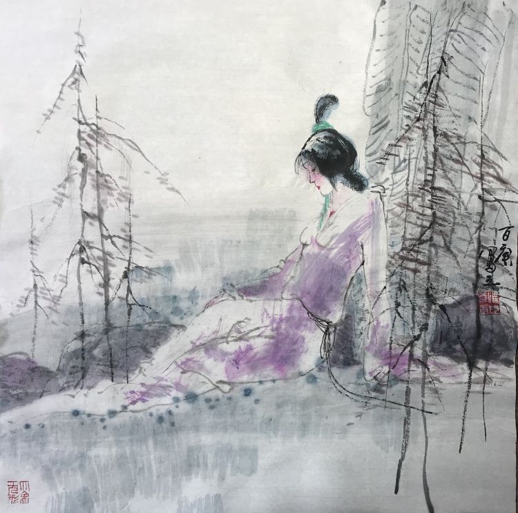 |古拙苍劲 内蕴神秀——梁百庚人物画欣赏（之十）