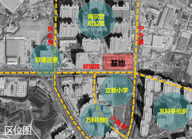 青岛市北区新都心青城集团项目地块规划方案公示
