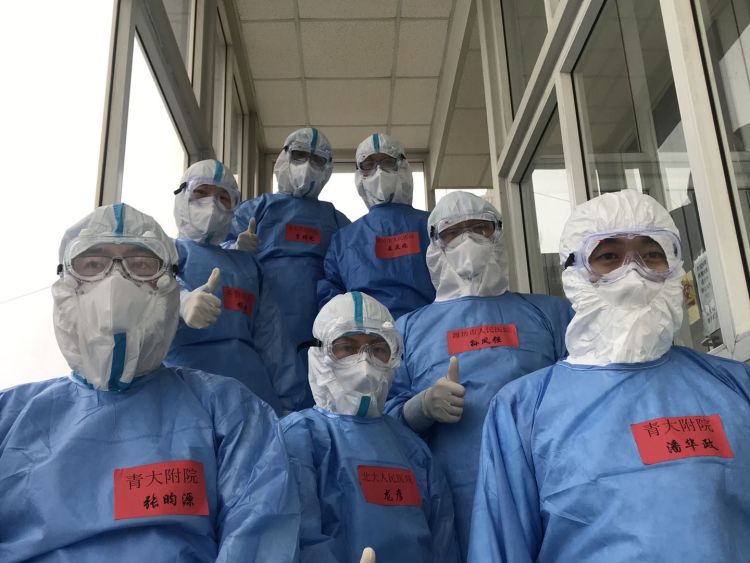 青大|前后奔赴两个“战场” 青大附院援京医生顺利回青
