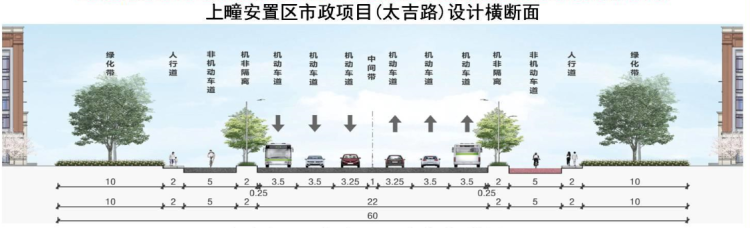 太吉路|青岛即墨太吉路规划方案公示，长约734.8米、红线宽60米