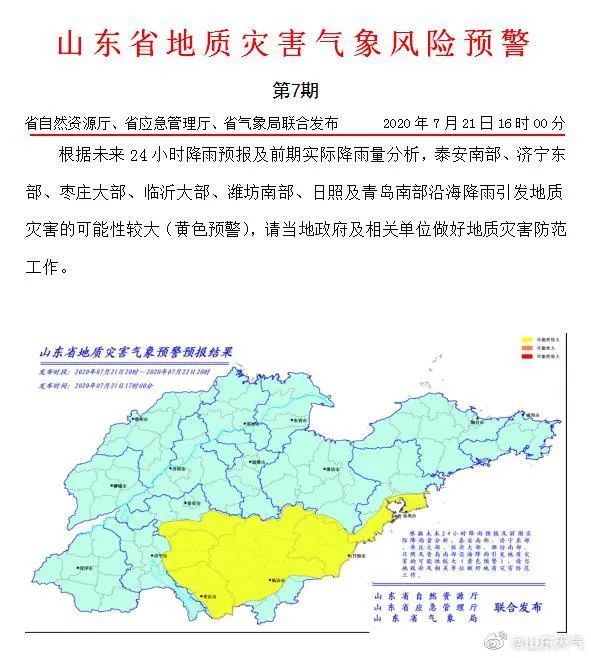 |大暑到！风雨交加 7月22日青岛有大到暴雨+10级大风