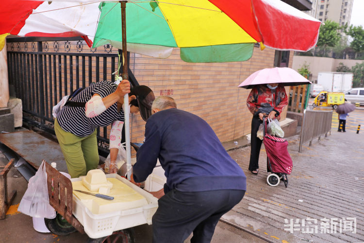 李村集|雨中闲步李村集