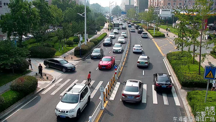 斑马线|不礼让斑马线？这位司机你被市南交警拍到了