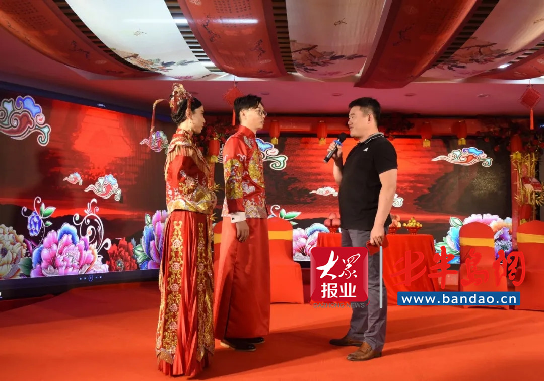 胶州|胶州少海新时代文明实践婚庆礼堂又迎新人