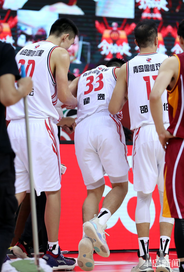 连伤|CBA复赛第二阶段青岛连伤两员大将 不敌浙江遭遇连败