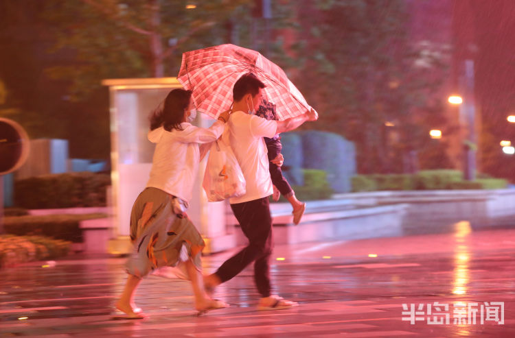 |雨浇大暑 风狂一夜！青岛发布大风橙色预警 降雨今收尾