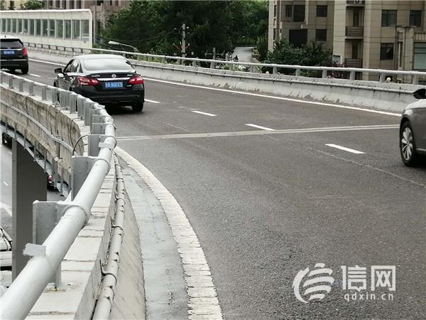 |青岛福州北路立交桥出现“异样”？专家辟谣：视觉误差