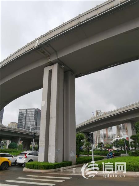 |青岛福州北路立交桥出现“异样”？专家辟谣：视觉误差