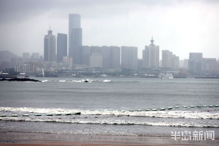 浴场|青岛第三海水浴场：禁止下海！