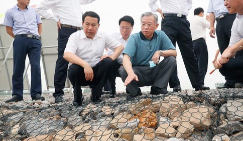 山東省委書記劉家義調(diào)研檢查防汛工作