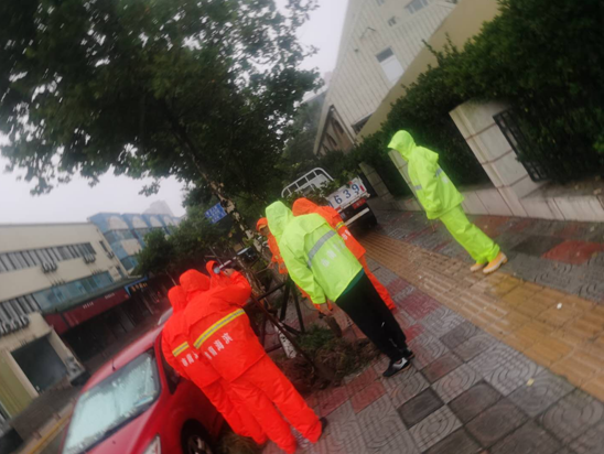 守护者|致敬城市守护者 青岛八大峡街道全力防汛守护辖区居民安全