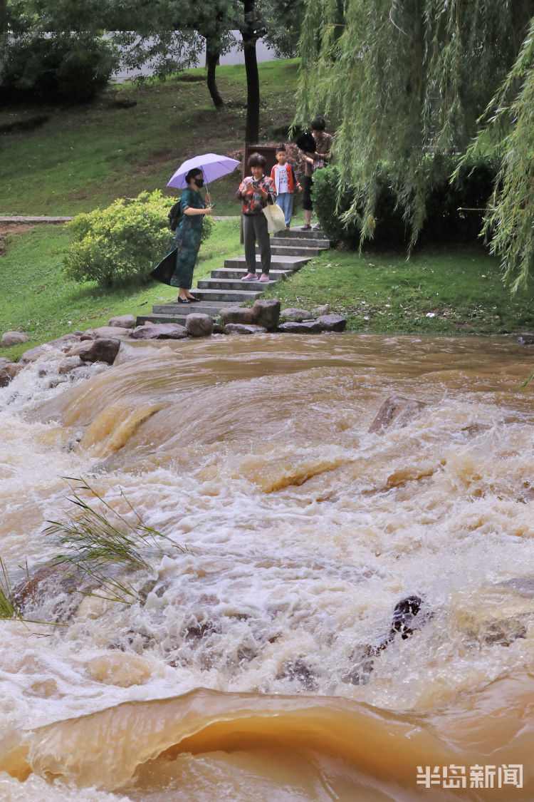今夏|青岛：今夏最大一场雨 我们拍下了这些画面