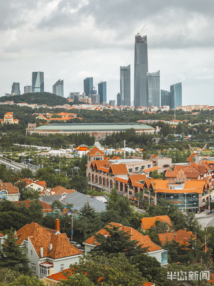 小鱼|小鱼山上一览青岛海滨风光