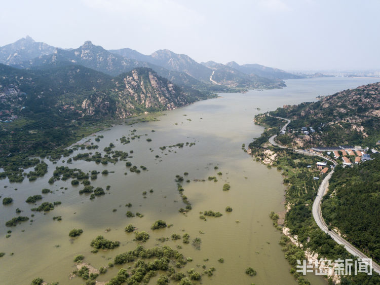 崂山|崂山水库“解渴” 水位上升了3米多
