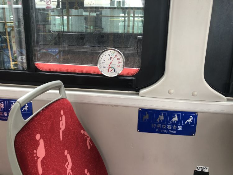 三伏天|青岛223路驾驶员陈德军实测：三伏天乘公交哪个位置最凉快？