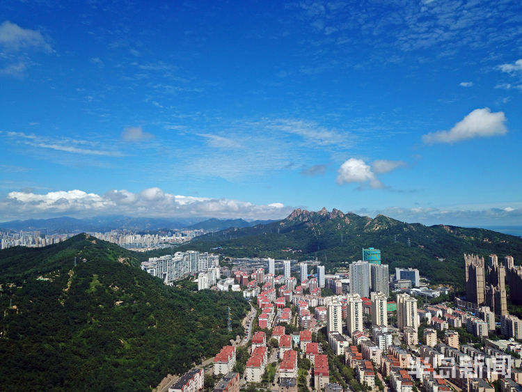 今儿|7月27日青岛市区终于蓝天白云 成为不少人朋友圈中的“网红”