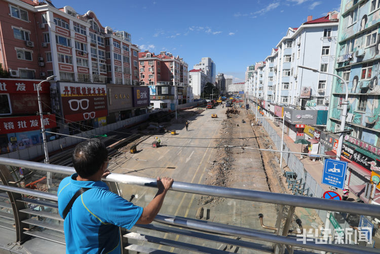 威海路|威海路封闭施工 预计工期为期两个月 现场是这样的