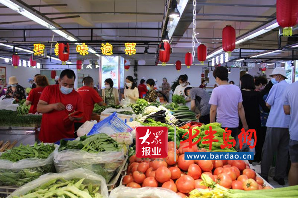胶州|胶州市场中心：让居民把“幸福”装进“菜篮子”