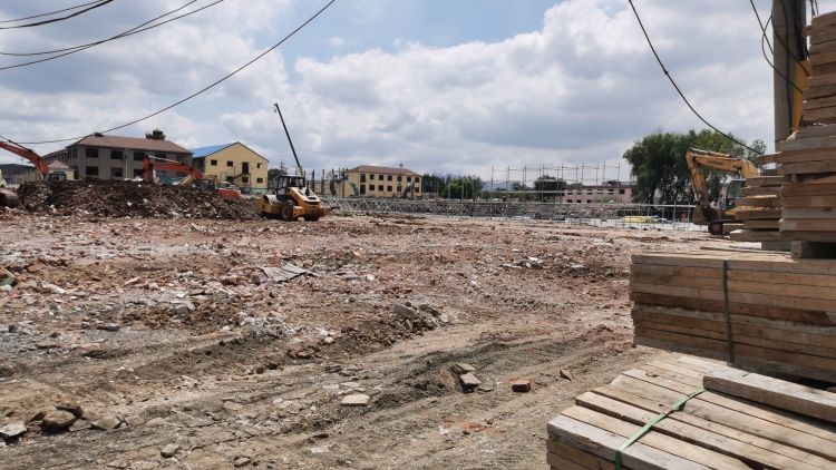 亚洲杯|半岛记者探访青岛亚洲杯球场：时隔仨月变化大 即将于近期奠基