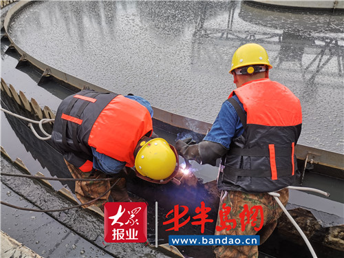 |战高温“以汗洗水”青岛水务集团日污水处理量再破记录