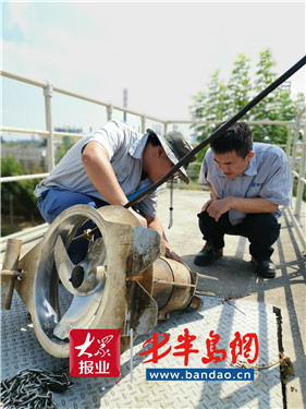 |战高温“以汗洗水”青岛水务集团日污水处理量再破记录