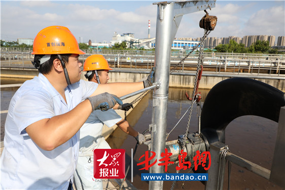 |战高温“以汗洗水”青岛水务集团日污水处理量再破记录