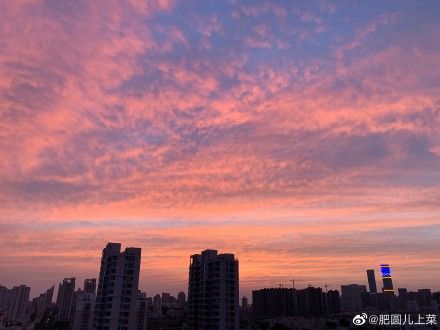 |美到犯规！7月29日傍晚青岛的天空是粉色的 30日起雨水上线
