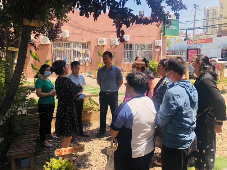 街道|市北洛阳路街道迎接潍坊市城关街道参观考察团 交流分享垃圾分类工作经验