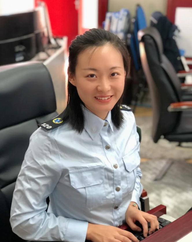 心源性|青岛市急救中心120调度员夏晓彤：通过电话指导与医护人员无缝衔接 成功挽回患者生命