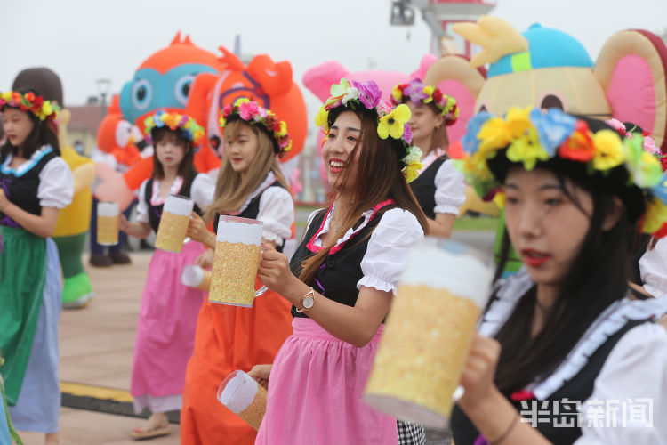啤酒节|第三十届青岛国际啤酒节金沙滩啤酒城7月31日开城