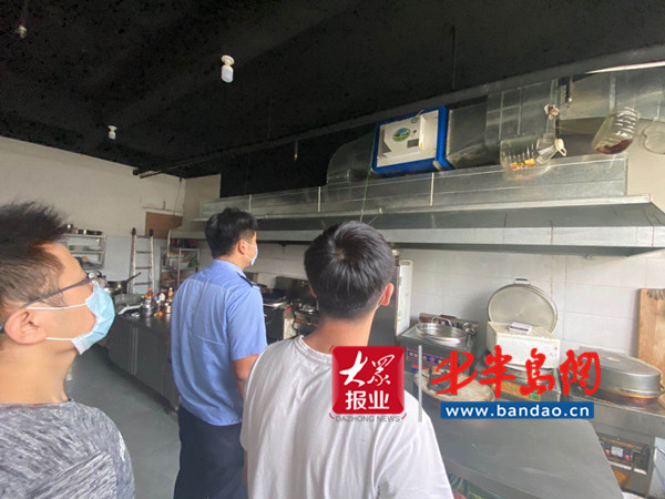 胶州|胶州开发区执法中队：全面发起文明城市复审整治攻势