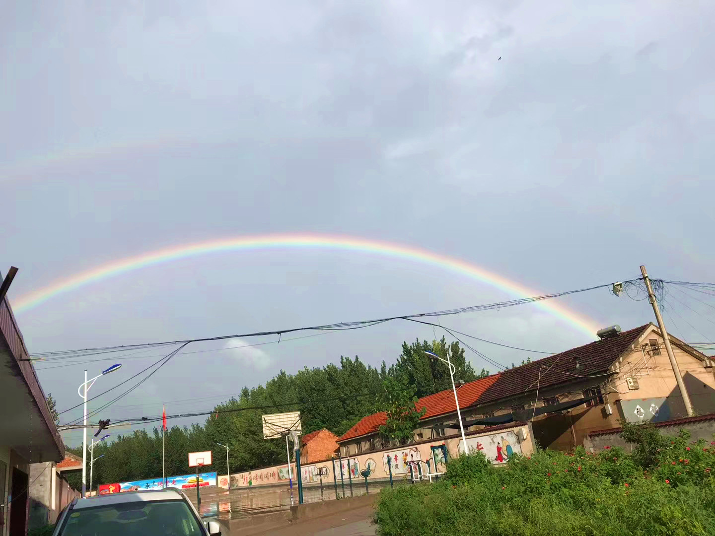 |美炸了！诸城雨后彩虹刷爆朋友圈，你看到了吗？