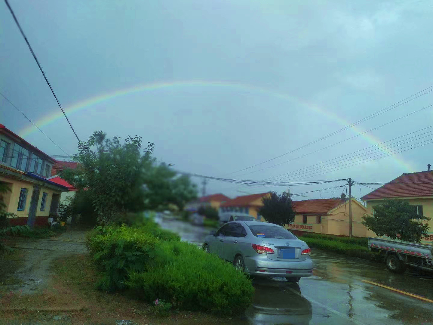 |美炸了！诸城雨后彩虹刷爆朋友圈，你看到了吗？