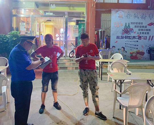 动真格|青岛西海岸新区辛安综合执法中队启动专项整治 严管店外烧烤