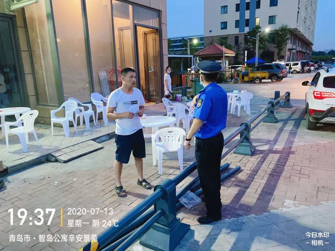 动真格|青岛西海岸新区辛安综合执法中队启动专项整治 严管店外烧烤