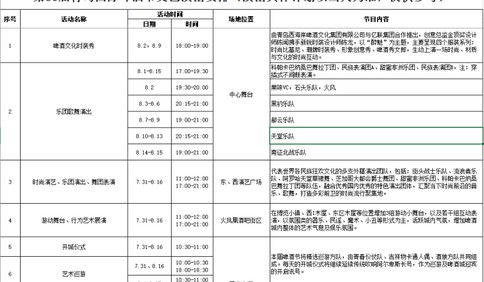 黑豹、郝云、南征北战，还有嘻哈包袱铺！啤酒城一大波文艺演出来袭