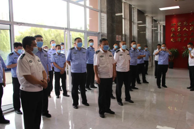 对标|地铁分局走访先进典型派出所 对标观摩、学习提升