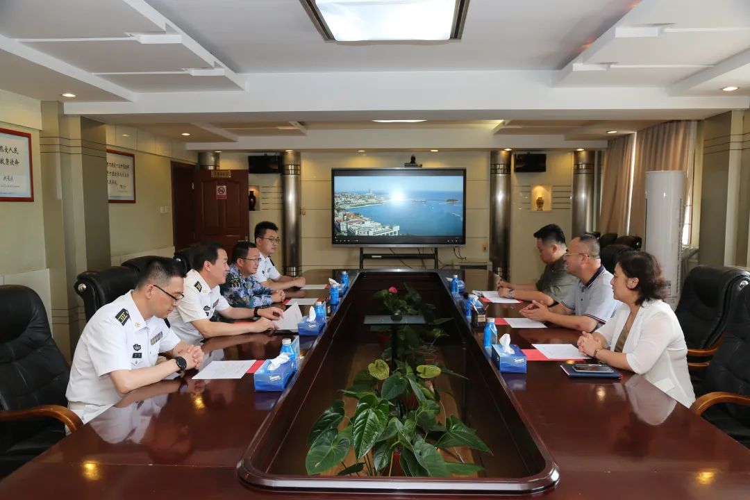 特勤|青岛市总工会走访慰问共建部队海军青岛特勤疗养中心