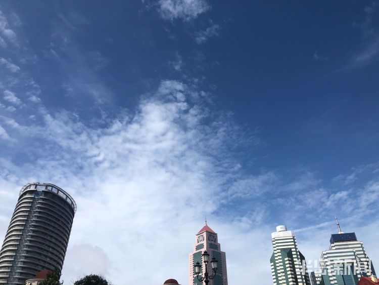 雨过天晴|雷雨过后 青岛迎来艳阳天 天空转蓝 温度上升