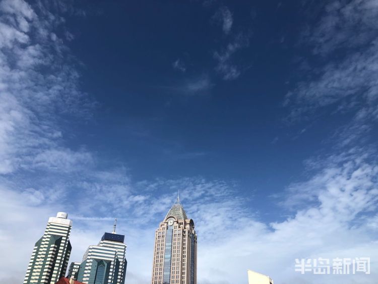 雨过天晴|雷雨过后 青岛迎来艳阳天 天空转蓝 温度上升