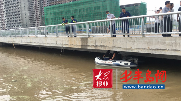 胶州|突发！胶州男子夜间落水！蓝天救援队紧急救援