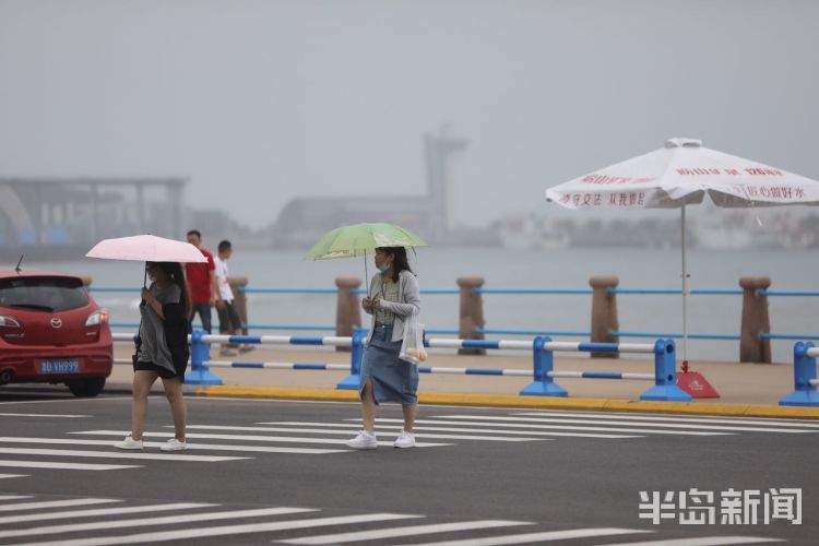 绵绵细雨|绵绵细雨带来丝丝凉爽 预计未来几天青岛都有降雨