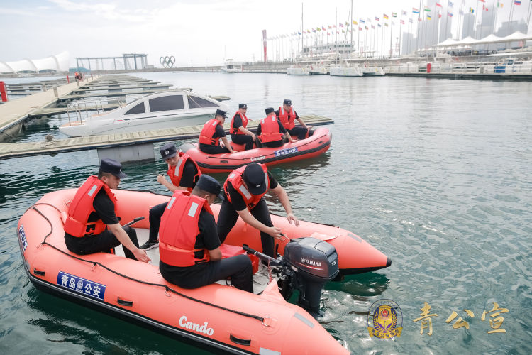 救援队|青岛海岸警察成立水上救援队 还配备“神器”