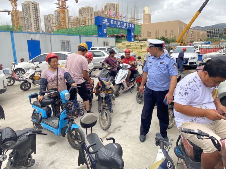 临牌|青岛市电动车临时号牌9月1日起将停止发放 交警争分夺秒进入冲刺