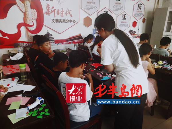 曲师大|曲师大青春梦想队参加关爱留守儿童志愿服务