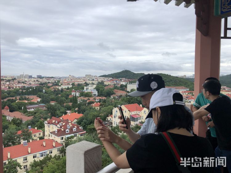 美哉|登高小鱼山：美哉，雨后青岛