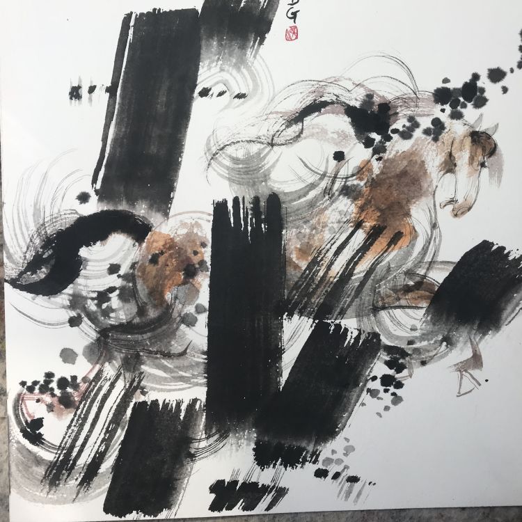 |古拙苍劲 内蕴神秀——梁百庚人物画欣赏（之十一）