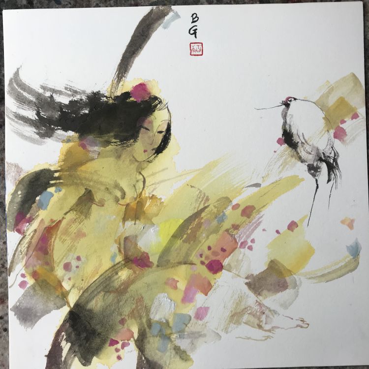 |古拙苍劲 内蕴神秀——梁百庚人物画欣赏（之十一）